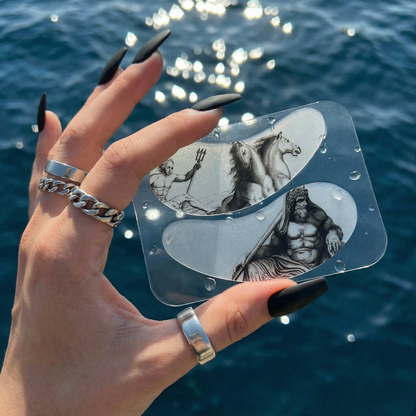 Reusable Tattoo Eye Patches (Poseidon & Oceanus)
