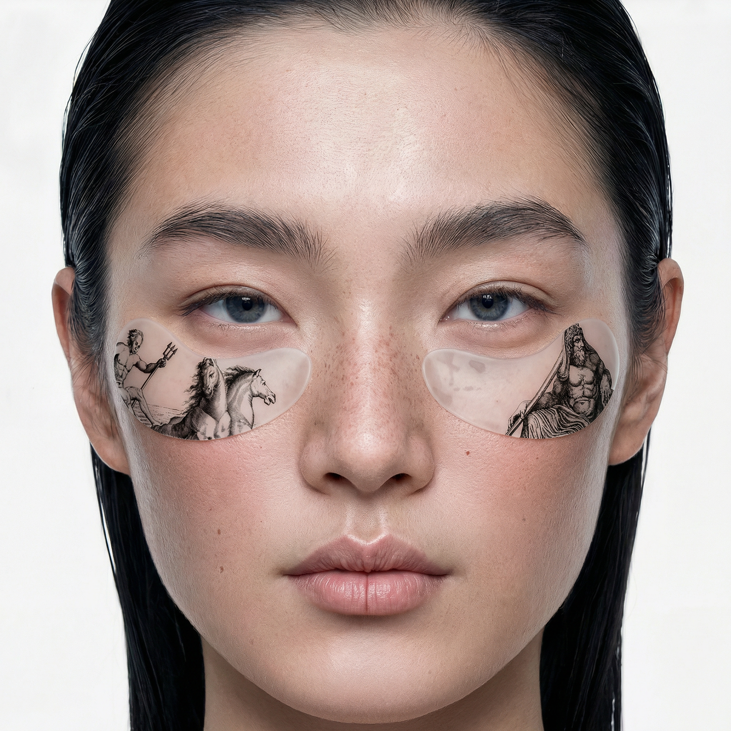 Reusable Tattoo Eye Patches (Poseidon & Oceanus)