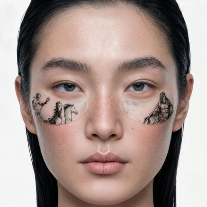 Reusable Tattoo Eye Patches (Poseidon & Oceanus)